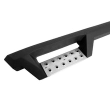 Load image into Gallery viewer, Westin 19-22 Chevrolet Silverado 1500 DC 6.5ft Bed HDX Stainless Drop W2W Nerf Step Bars - Tex. Blk - Side View