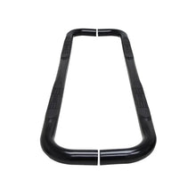 Load image into Gallery viewer, Westin 19-22 Chevrolet Silverado 1500 DC E-Series 3 Nerf Step Bars - Blk - Side View