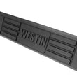 Load image into Gallery viewer, Westin 19-22 Chevrolet Silverado 1500 DC E-Series 3 Nerf Step Bars - Blk - Back View