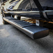 Load image into Gallery viewer, Westin 19-22 Chevrolet Silverado 1500 DC (Excl. 2019 LD/Limited) R7 Nerf Step Bars - Black - Side View