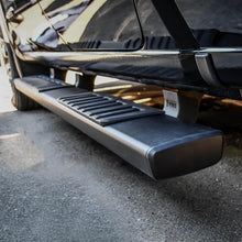 Load image into Gallery viewer, Westin 19-22 Chevrolet Silverado 1500 DC (Excl. 2019 LD/Limited) R7 Nerf Step Bars - Black - Side View