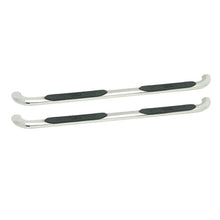 Load image into Gallery viewer, Westin 19-22 Chevrolet Silverado 1500 DC Platinum 4 Oval Nerf Step Bars - SS - Main Product View