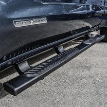 Load image into Gallery viewer, Westin 19-22 Chevrolet Silverado 1500 DC R5 Nerf Step Bars - Blk - Side View