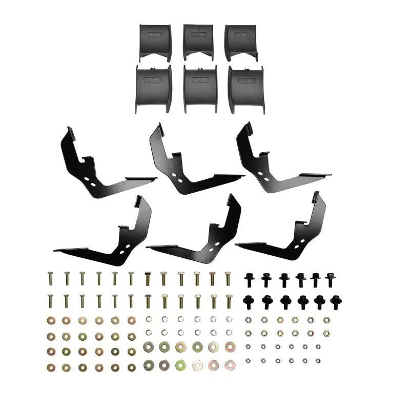 Westin 19-22 Chevrolet Silverado 1500 DC R5 Nerf Step Bars - Blk - Additional View 10