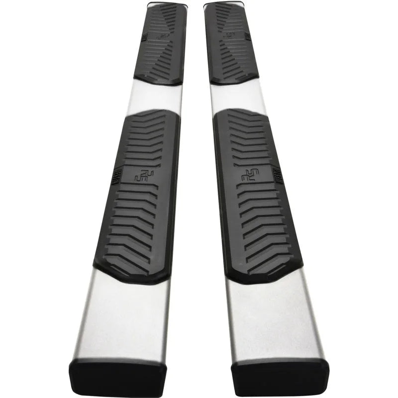 Westin 19-22 Chevrolet Silverado 1500 DC R5 Nerf Step Bars - SS - Side View