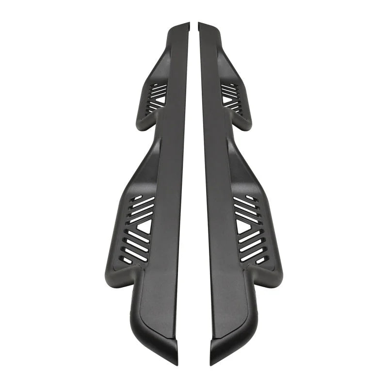 Westin 19-22 Chevrolet Silverado / GMC Sierra Double Cab Outlaw Nerf Step Bars - Side View