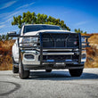 Load image into Gallery viewer, Westin 19-22 Dodge Ram 2500/3500 HDX Modular Grille Guard - Black - Side View