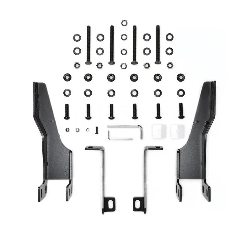 Westin 19-22 Dodge Ram 2500/3500 HDX Modular Grille Guard - Black - Back View