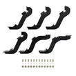 Load image into Gallery viewer, Westin 19-22 Ford Ranger SuperCrew/SuperCab Premier Oval Nerf Step Bar Mount Kit - Blk - Main Product View