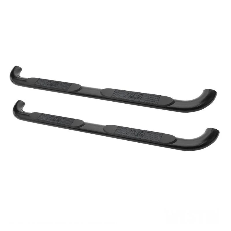 Westin 19-22 RAM 1500 Quad Cab (Excl. Classic) Platinum 4 Oval Nerf Step Bars - Blk - Side View