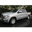 Load image into Gallery viewer, Westin 19-22 Ram 1500 Crew Cab(Excl. 19-22 Ram 1500 Classic) In Channel Wind Deflector 4pc - Smoke - Back View