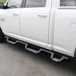 Load image into Gallery viewer, Westin 19-23 1500 Classic CC / 10-23 2500/3500 CC 6.5ft. HDX SS Drop W2W Nerf Step Bars - Tex. Blk - Side View