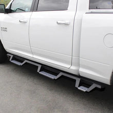 Load image into Gallery viewer, Westin 19-23 1500 Classic CC / 10-23 2500/3500 CC 6.5ft. HDX SS Drop W2W Nerf Step Bars - Tex. Blk - Side View