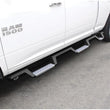 Load image into Gallery viewer, Westin 19-23 1500 Classic CC / 10-23 2500/3500 CC 6.5ft. HDX SS Drop W2W Nerf Step Bars - Tex. Blk - Back View