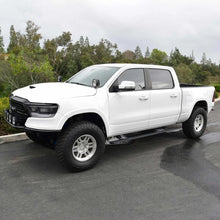 Load image into Gallery viewer, Westin 19-23 RAM 1500 Crew Cab (Excl. 2019+ 1500 Clsc.) Pro-e Running Boards - Tex. Blk - Back View
