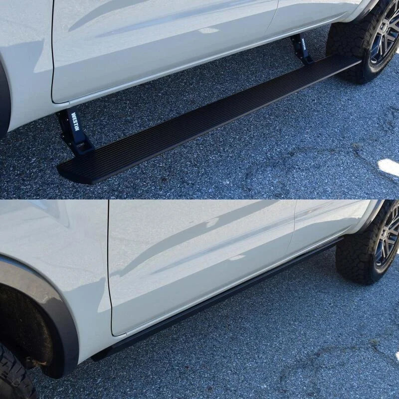 Westin 19-24 Ford Ranger SuperCrew Pro-e Electric Running Boards - Installation View