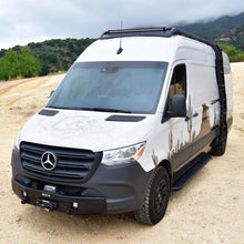 Load image into Gallery viewer, Westin 19-24 Mercedes-Benz Sprinter High Roof Mesa Side Ladder - Side View