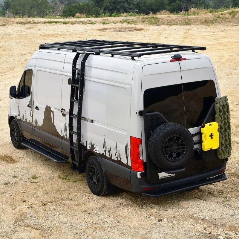 Westin 19-24 Mercedes-Benz Sprinter High Roof Mesa Side Ladder - Additional View 5