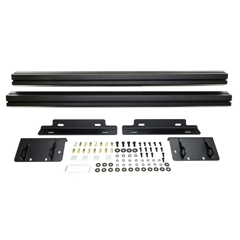 Westin 19-24 Mercedes-Benz Sprinter w/ 170in WB Mesa Roof Rack EXTENSION  ONLY - Tex. Blk - Main Product View
