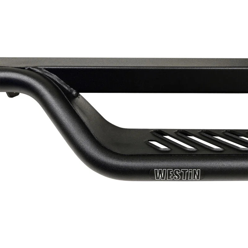 Westin 19-25 RAM 1500 CC (Excl. 1500 Classic) Outlaw Drop Running Boards - Tex. Blk - Side View