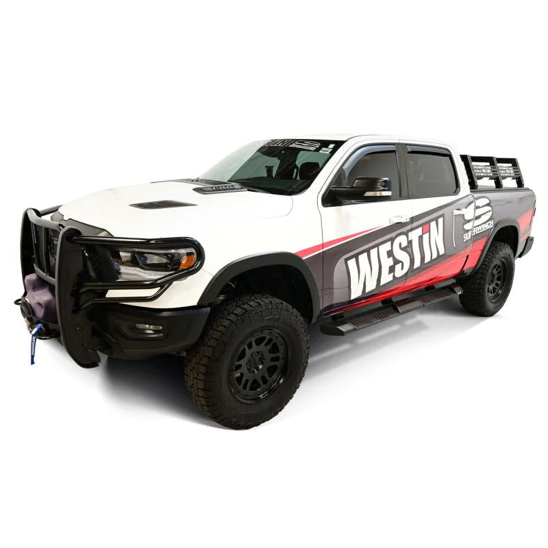 Westin 19-25 RAM 1500 Crew Cab (Excl. 2019+ Classic) AT6 Running Boards - Black - Additional View 11