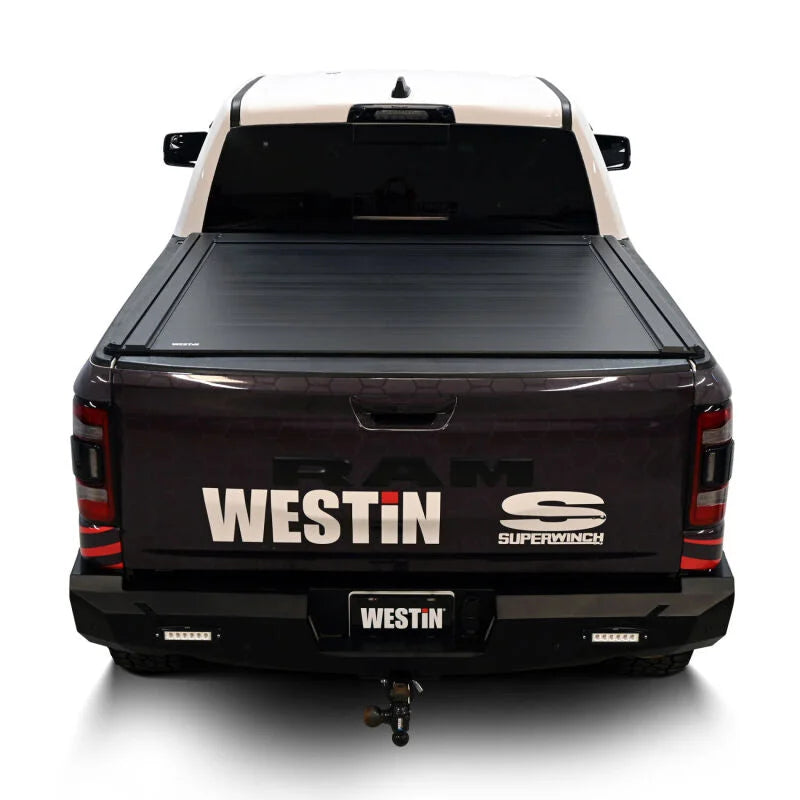 Westin 19-26 RAM 1500 New Body 5ft 7in. (67in) Bed Electric Retractable Tonneau Cover - Black - Additional View 8