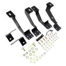 Load image into Gallery viewer, Westin 1988-1999 Chevrolet/GMC C/K Series Ext Cab Premier Oval Nerf Step Bar Mount Kit - Black - Main Product View