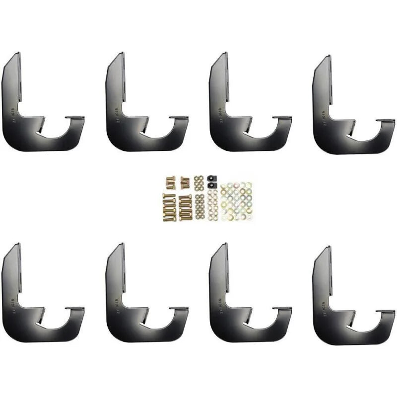 Westin 1992-1999 Chevrolet Suburban Running Board Mount Kit - Black - Main Product View