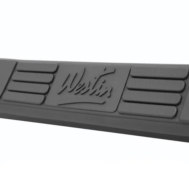 Westin 1992-2000 Chevrolet C/K Series Crew Cab Signature 3 Nerf Step Bars - Black - Side View