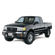 Load image into Gallery viewer, Westin 1995-2004 Toyota Tacoma Reg Cab (4WD or PreRunner only) Signature 3 Nerf Step Bars - Black - Back View