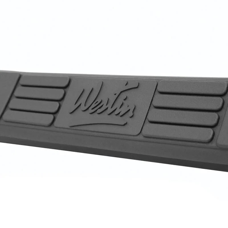 Westin 1995-2004 Toyota Tacoma Reg Cab (4WD or PreRunner only) Signature 3 Nerf Step Bars - Black - Installation View