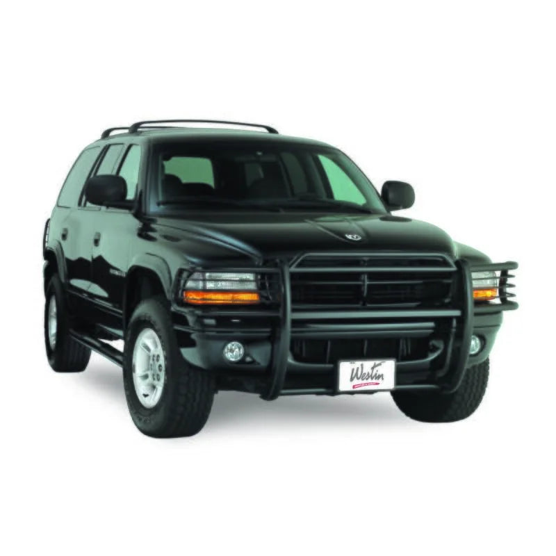 Westin 1997-2004 Dodge Dakota Sportsman Grille Guard - Black - Back View