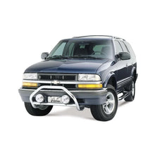 Load image into Gallery viewer, Westin 1998-04 Chevy/GMC S-Series/Blazer Downsize Safari Light Bar Mount Kit - Black - Side View