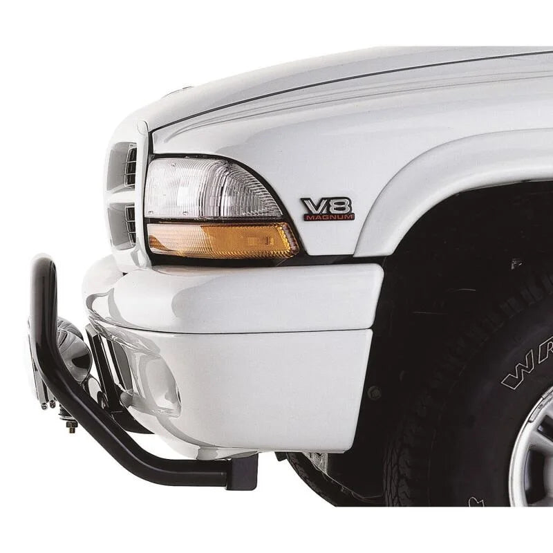 Westin 1998-2003 Dodge Durango Safari Light Bar Mount Kit - Black - Back View