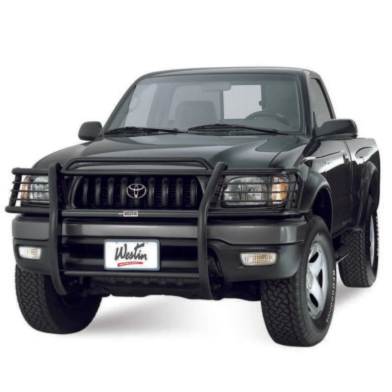 Westin 1998-2004 Toyota Tacoma Sportsman Grille Guard - Black - Side View