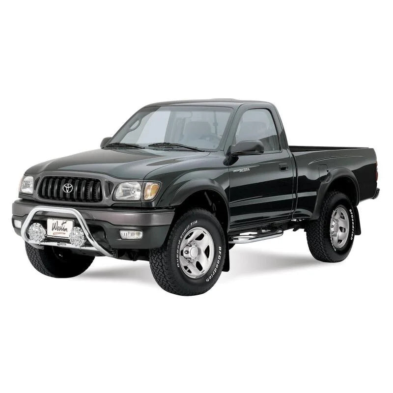 Westin 1998-2004 Toyota Tacoma/PreRunner Safari Light Bar Mount Kit - Black - Back View