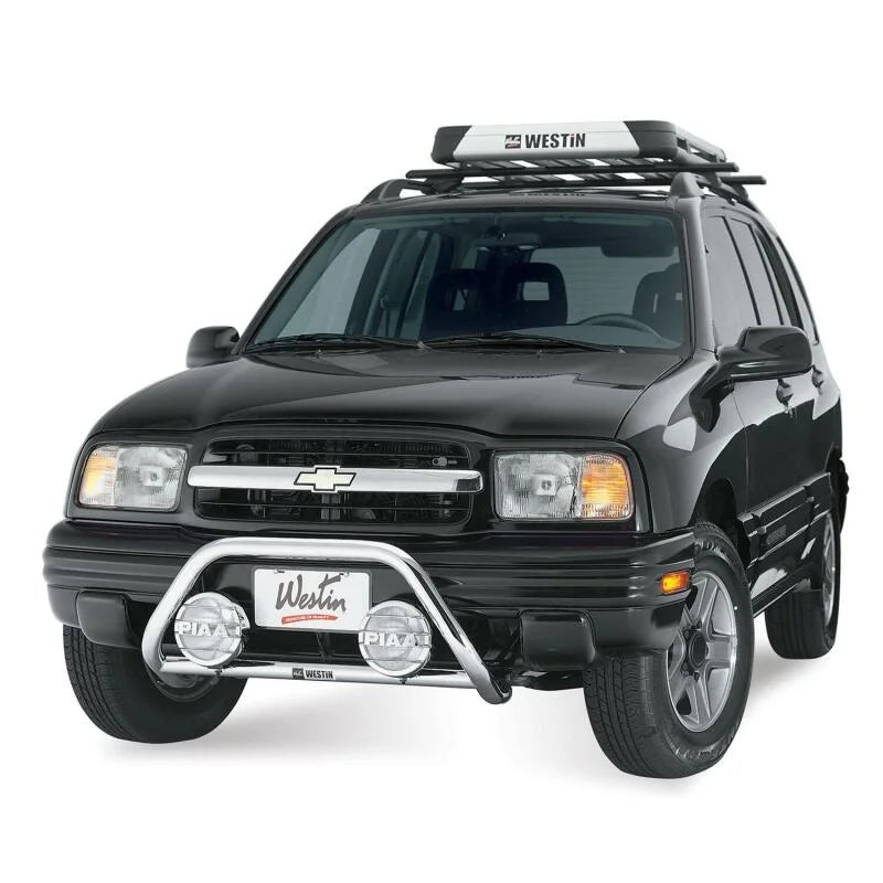 Westin 1999-2004 Chevrolet Tracker Safari Light Bar Mount Kit - Black - Main Product View