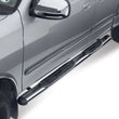 Load image into Gallery viewer, Westin 1999-2006 Toyota Tundra 4dr Ext Cab Premier Oval Nerf Step Bar Mount Kit - Black - Installation View