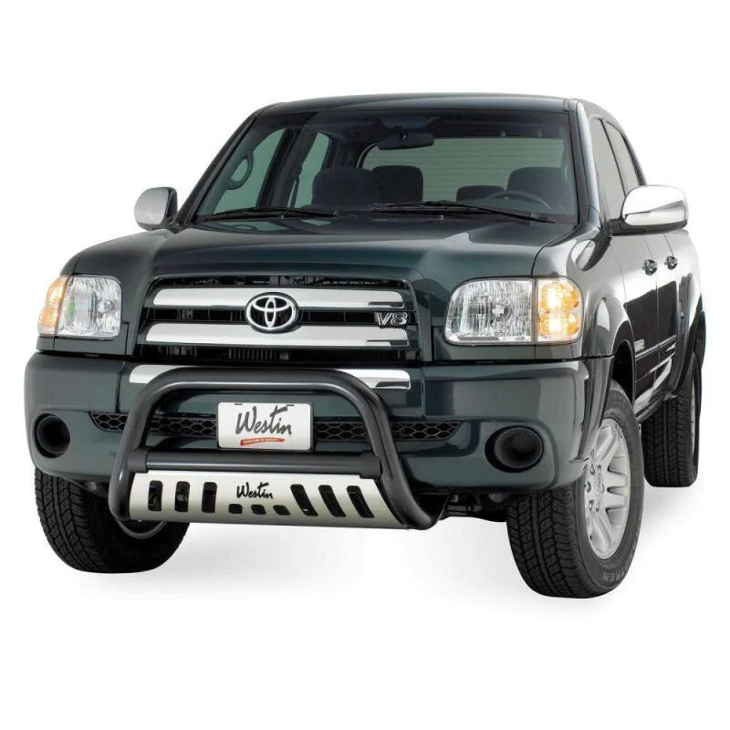 Westin 1999-2006 Toyota Tundra Ultimate Bull Bar - Black - Back View