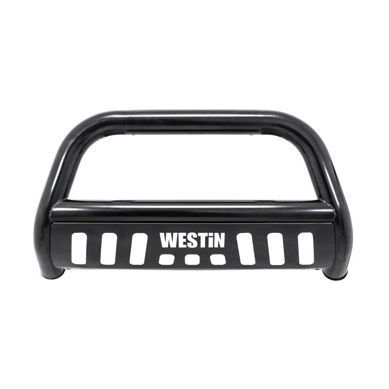 Westin 1999-2007 Chevy Silverado Classic 1500LD E-Series Bull Bar - Black - Side View