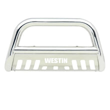 Load image into Gallery viewer, Westin 1999-2007 Chevy Silverado Classic 1500LD E-Series Bull Bar - SS - Side View