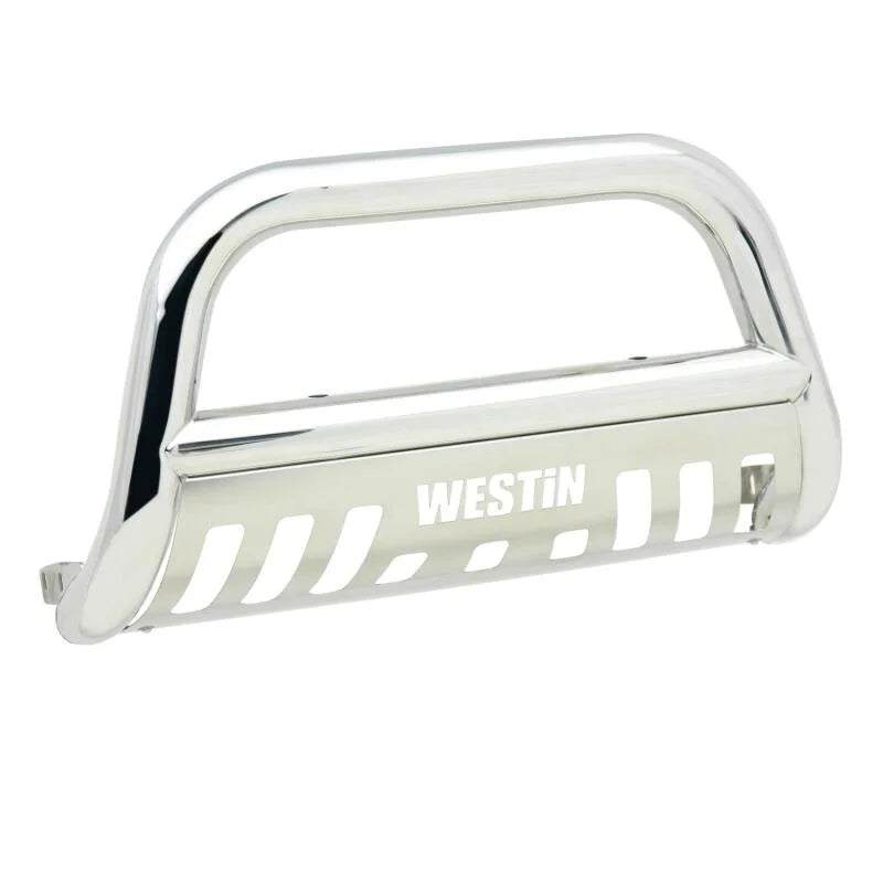 Westin 1999-2007 Chevy Silverado Classic 1500LD E-Series Bull Bar - SS - Back View