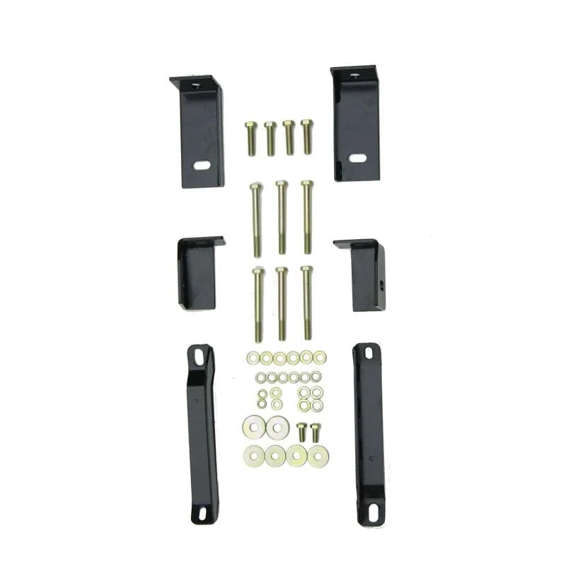 Westin 1999-2013 Chevy Silverado 1500 Crew Cab E-Series 3 Nerf Step Bars - SS - Side View