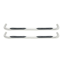 Load image into Gallery viewer, Westin 1999-2013 Chevy Silverado 1500 Crew Cab E-Series 3 Nerf Step Bars - SS - Back View