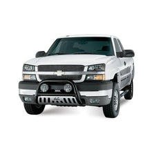 Load image into Gallery viewer, Westin 1999-2013 Chevy Silverado 1500 Crew Cab Signature 3 Nerf Step Bars - Black - Side View