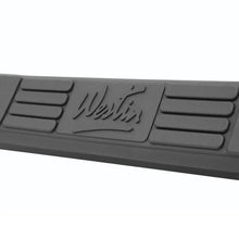 Load image into Gallery viewer, Westin 1999-2013 Chevy Silverado 1500 Crew Cab Signature 3 Nerf Step Bars - Black - Installation View
