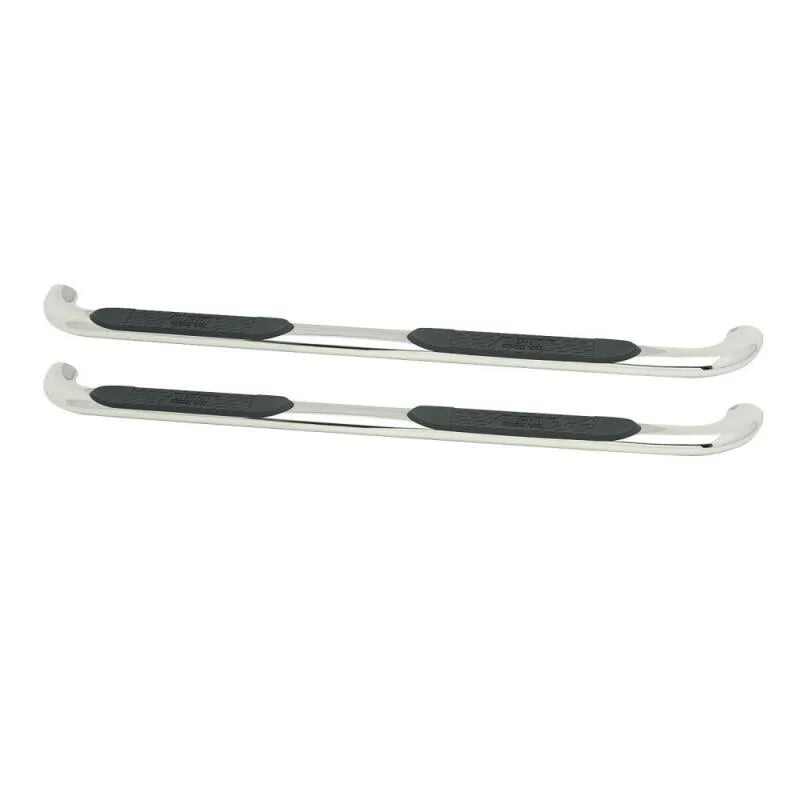 Westin 1999-2013 Chevy Silverado 1500 Ext Cab Platinum 4 Oval Nerf Step Bars - SS - Installation View