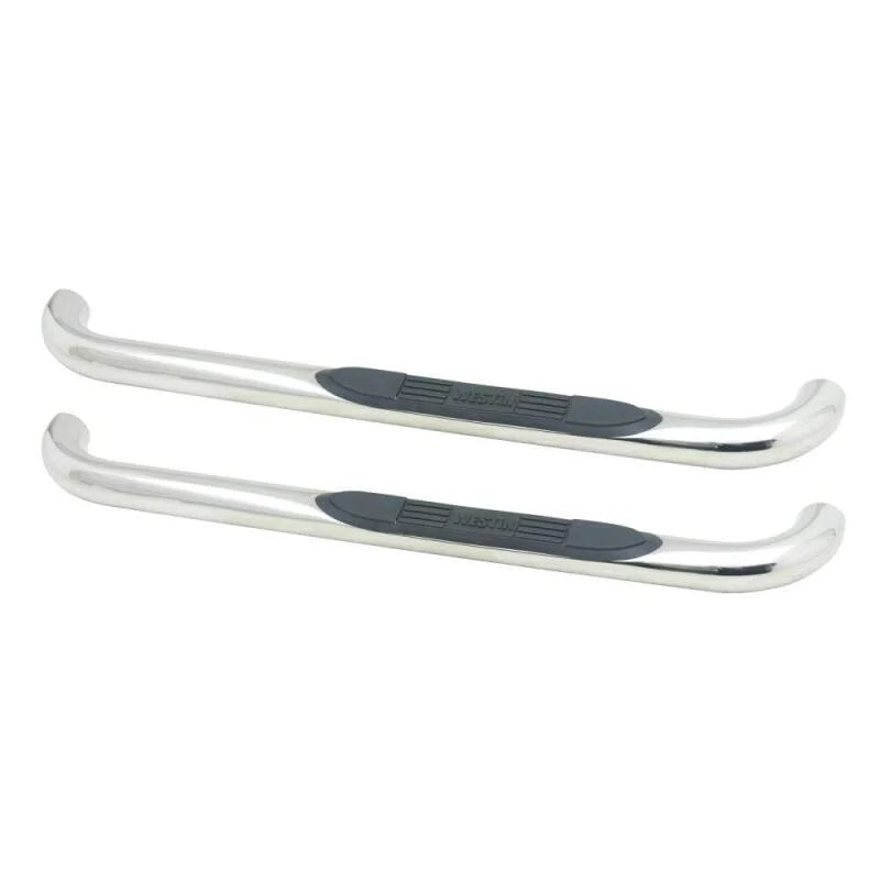 Westin 1999-2013 Chevy Silverado 1500 Reg Cab E-Series 3 Nerf Step Bars - SS - Installation View