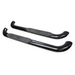 Load image into Gallery viewer, Westin 1999-2013 Chevy Silverado 1500 Reg Cab Platinum 4 Oval Nerf Step Bars - Black - Installation View