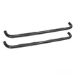 Load image into Gallery viewer, Westin 1999-2014 Chevy Silverado 1500 Ext. Cab E-Series 3 Nerf Step Bars - Black - Main Product View